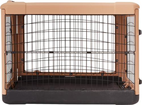 Show full view: Pet Gear The Other Door Double Door Collapsible Wire Dog Crate & Fleece Pad, 36 inch slide 8 of 11