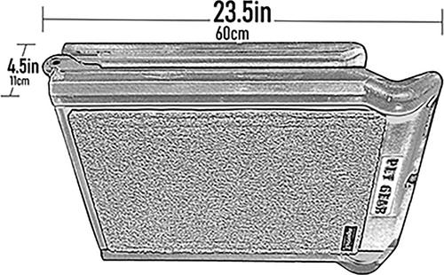 Show full view: Pet Gear Travel Lite Bi-Fold Dog Car Ramp with SupertraX, Black/Green slide 3 of 10