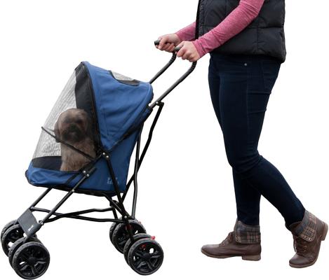 Show full view: Pet Gear Travel Lite Pet Stroller, Navy slide 7 of 11