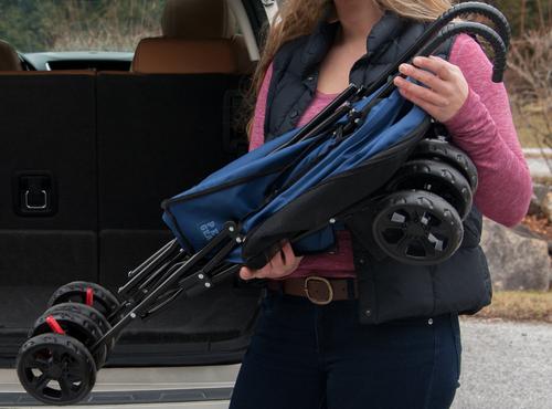 Show full view: Pet Gear Travel Lite Pet Stroller, Navy slide 9 of 11