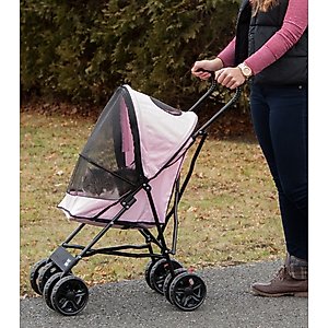Pet Gear Travel Lite Pet Stroller, Pink