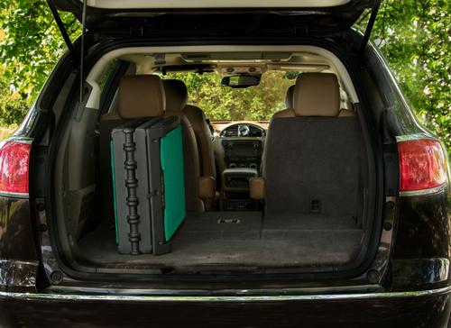 Show full view: Pet Gear Tri-Fold Dog Car Ramp with Supertrax, Green slide 4 of 6