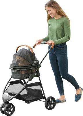 Show full view: Pet Gear View 360 Booster Seat Travel System Dog Carrier, 14-in, Jet Black slide 4 of 8