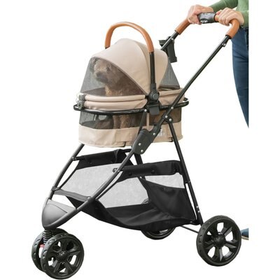 Pet Gear Pet Gear View 360 Booster Seat Travel System Dog Carrier, 14-in, Sand