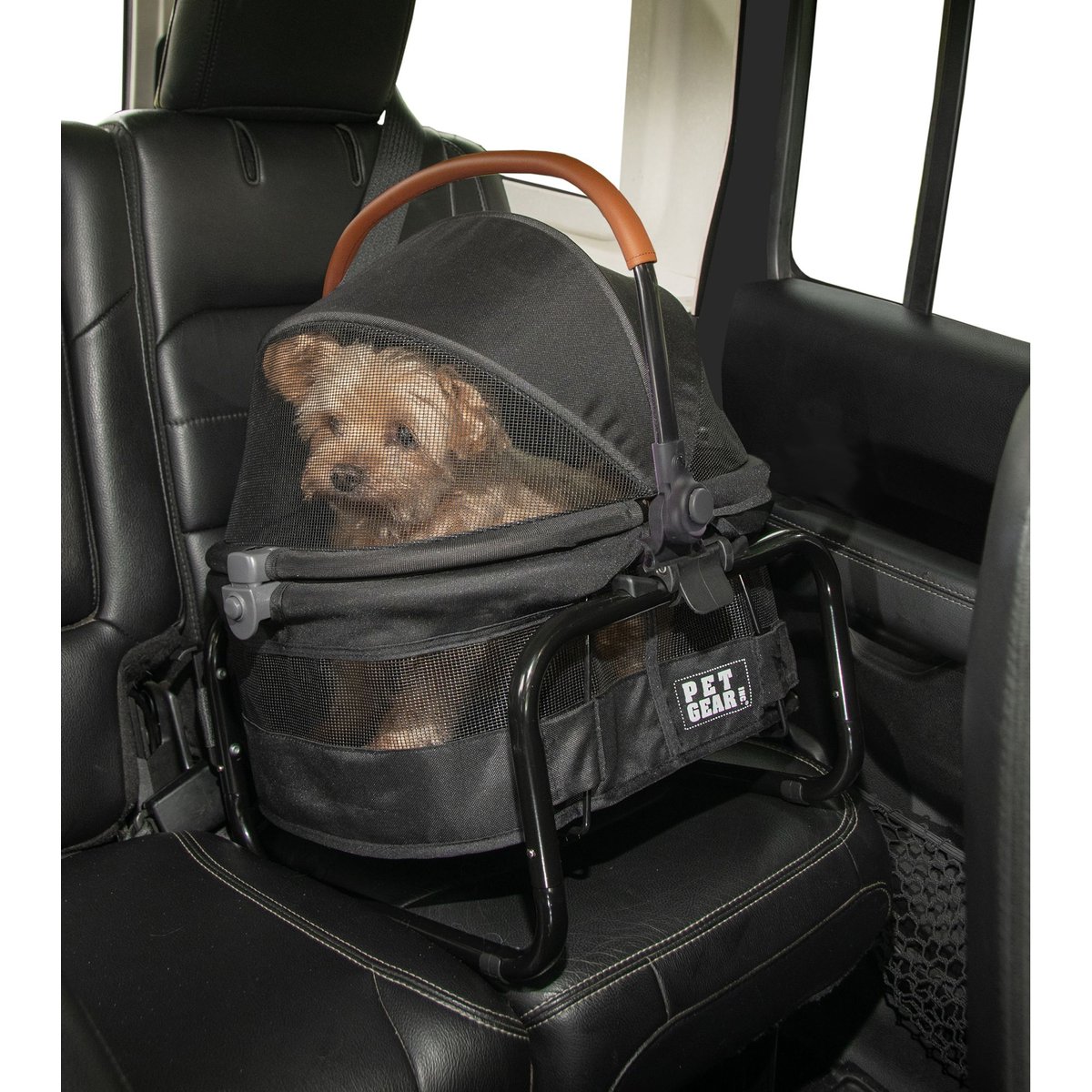 Pet Gear View 360 Booster Seat Travel System Dog Carrier, 15-in, Jet Black