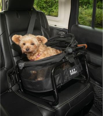 Show full view: Pet Gear View 360 Booster Seat Travel System Dog Carrier, 15-in, Jet Black slide 2 of 6