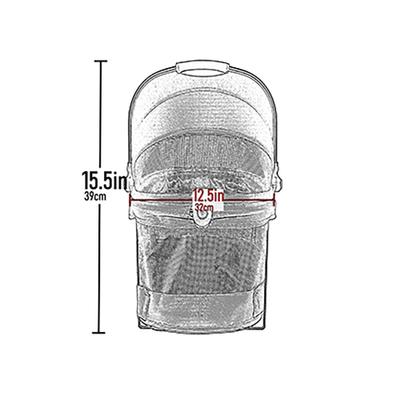 Show full view: Pet Gear View 360 Booster Seat Travel System Dog Carrier, 15-in, Larkspur slide 5 of 6