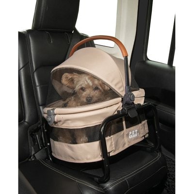 Pet Gear Pet Gear View 360 Booster Seat Travel System Dog Carrier, 15-in, Sand