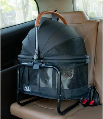 Show full view: Pet Gear View 360 Booster Travel System Dog & Cat Carrier, Jet Black slide 5 of 9
