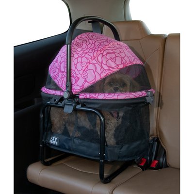 Pet Gear Pet Gear View 360 Booster Travel System Dog & Cat Carrier, Pink Floral