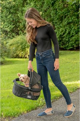 Show full view: Pet Gear View 360 Car Seat Dog Carrier, 15-in, Jet Black slide 3 of 8