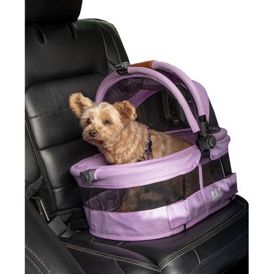 Pet Gear Pet Gear View 360 Car Seat Dog & Small Pet Carrier, 15-in, Larkspur