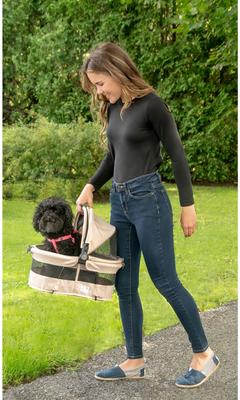 Show full view: Pet Gear View 360 Car Seat Dog Carrier, 15-in, Sand slide 3 of 8