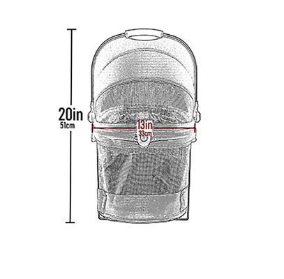 Show full view: Pet Gear VIEW 360 Dog & Cat Carrier Bag, Floral slide 3 of 8