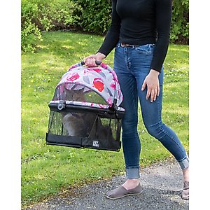 Pet Gear VIEW 360 Dog & Cat Carrier Bag, Floral