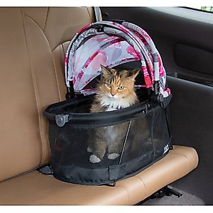 Pet Gear VIEW 360 Dog & Cat Carrier Bag, Floral