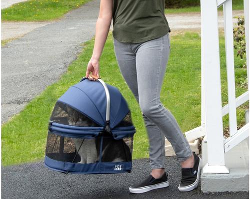 Show full view: Pet Gear VIEW 360 Dog & Cat Carrier Bag, Midnight River slide 6 of 8