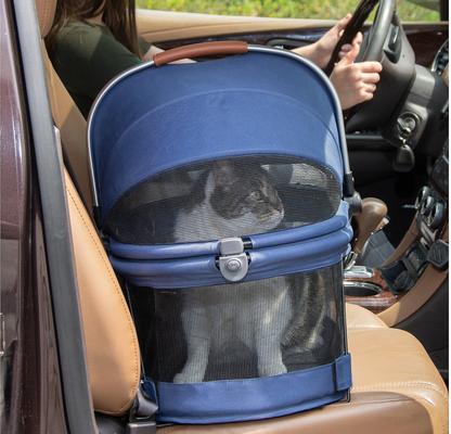 Show full view: Pet Gear VIEW 360 Dog & Cat Carrier Bag, Midnight River slide 7 of 8