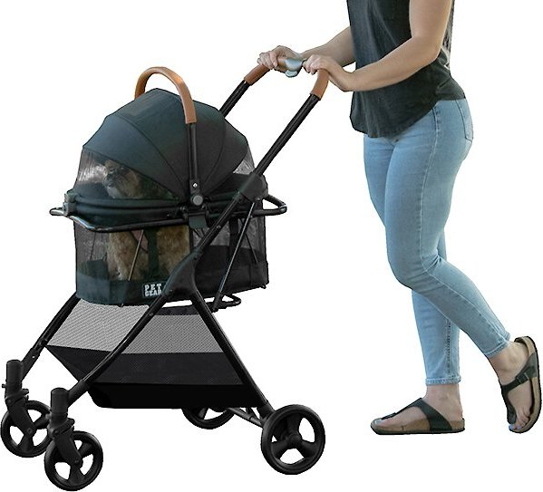 Show full view: Pet Gear View 360 Travel System Dog & Cat Stroller, Jet Black slide 1 of 6