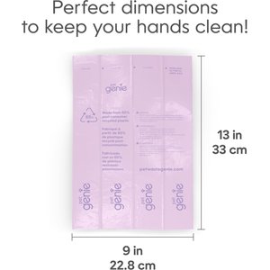 Pet Genie Poop Bags, Lavender Scented, 240 count