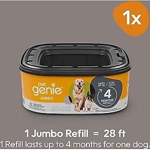 Pet Genie Waste Disposal Refill, Jumbo: 28-ft