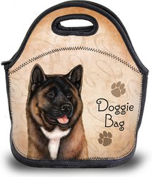 Pet Gifts USA Akita Red Pawtastic Lunch Tote Bag, 12 x 12 x 0.5-in