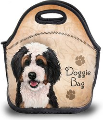 Pet Gifts USA Bernedoodle Tri Pawtastic Lunch Tote Bag, 12 x 12 x 0.5-in
