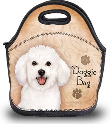 Pet Gifts USA Bichon Frise Pawtastic Lunch Tote Bag, 12 x 12 x 0.5-in