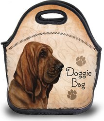 Pet Gifts USA Bloodhound Pawtastic Lunch Tote Bag, 12 x 12 x 0.5-in