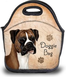 Pet Gifts USA Boxer Fawn Drop Pawtastic Lunch Tote Bag, 12 x 12 x 0.5-in