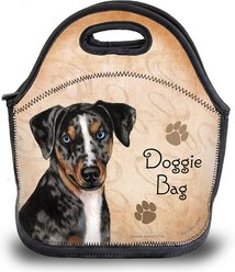 Pet Gifts USA Catahoula Leopard Dog Pawtastic Lunch Tote Bag, 12 x 12 x 0.5-in