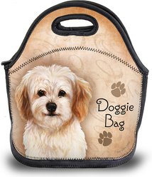 Pet Gifts USA Cavachon Cream Pawtastic Lunch Tote Bag, 12 x 12 x 0.5-in