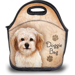 Pet Gifts USA Cavachon Cream Pawtastic Lunch Tote Bag, 12 x 12 x 0.5-in