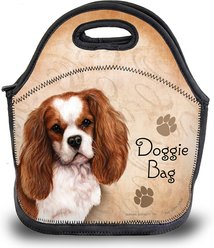 Pet Gifts USA Cavalier King Charles Blenheim Pawtastic Lunch Tote Bag, 12 x 12 x 0.5-in