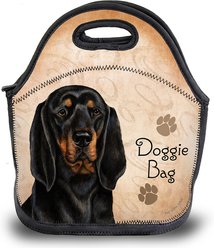 Pet Gifts USA Coonhound Black & Tan Pawtastic Lunch Tote Bag, 12 x 12 x 0.5-in