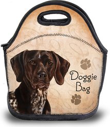 Pet Gifts USA German Shorthaired Pointer Liver Roan Pawtastic Lunch Tote Bag, 12 x 12 x 0.5-in