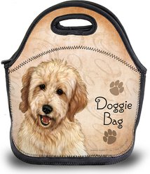 Pet Gifts USA Goldendoodle Blonde Pawtastic Lunch Tote Bag, 12 x 12 x 0.5-in