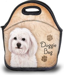 Pet Gifts USA Havanese White Pawtastic Lunch Tote Bag, 12 x 12 x 0.5-in