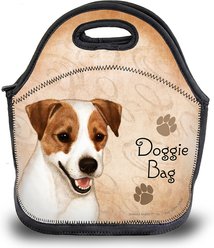 Pet Gifts USA Jack Russell Brown & White Pawtastic Lunch Tote Bag, 12 x 12 x 0.5-in