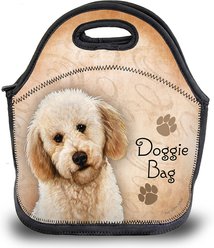Pet Gifts USA Labradoodle Yellow Pawtastic Lunch Tote Bag, 12 x 12 x 0.5-in