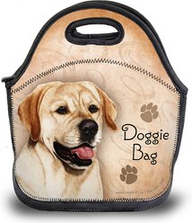 Pet Gifts USA Labrador Retriever English Yellow Pawtastic Lunch Tote Bag, 12 x 12 x 0.5-in