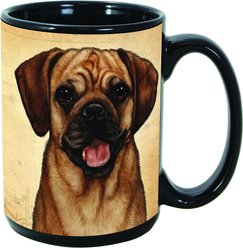 Pet Gifts USA My Faithful Friend Dog Breed Coffee Mug, Puggle, 15-oz slide 1 of 2