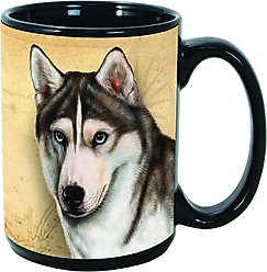 Pet Gifts USA My Faithful Friend Dog Breed Coffee Mug, Siberian Husky, 15-oz