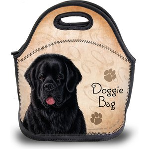Pet Gifts USA Newfoundland Black Pawtastic Lunch Tote Bag, 12 x 12 x 0.5-in
