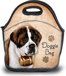 Pet Gifts USA Saint Bernard Pawtastic Lunch Tote Bag, 12 x 12 x 0.5-in