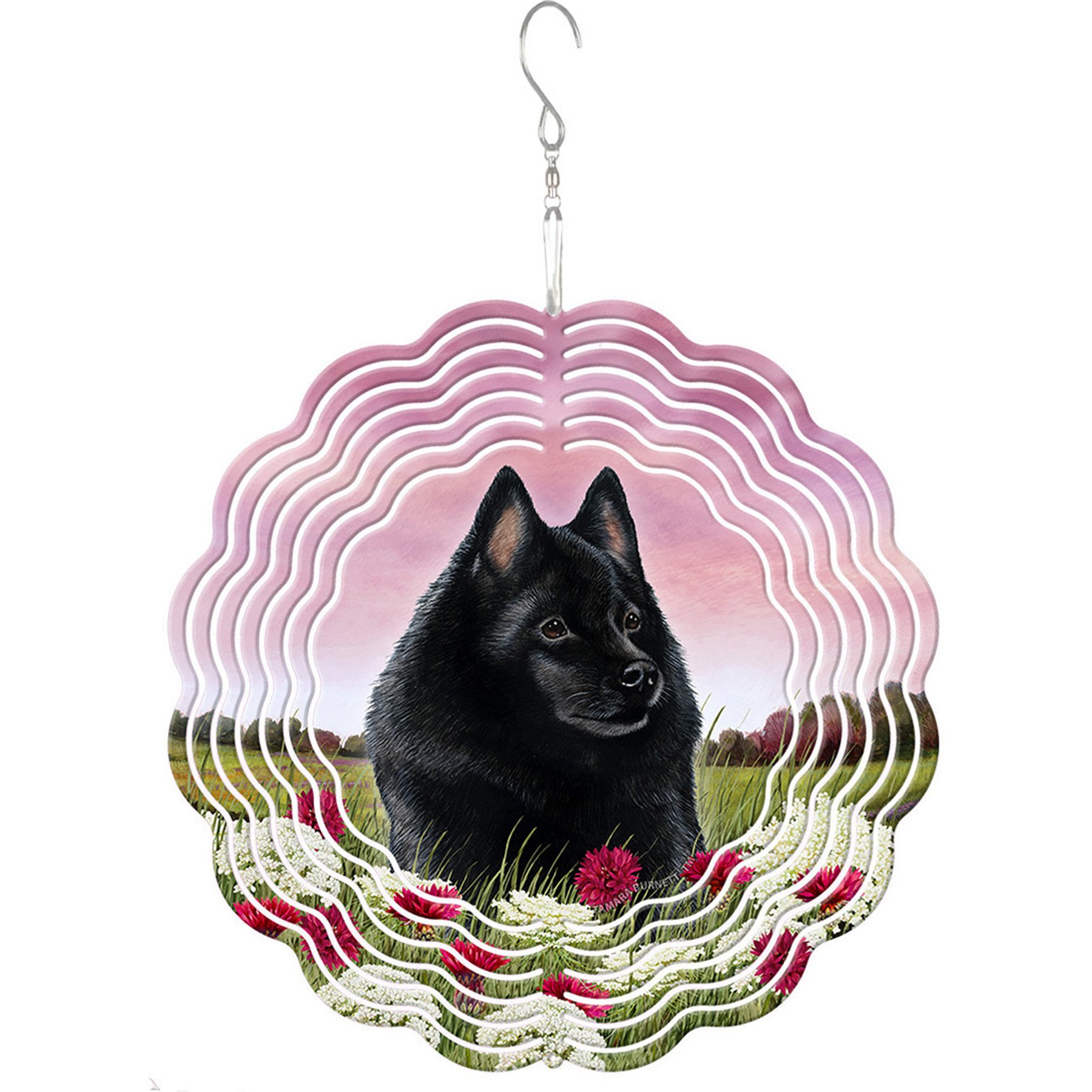 Pet Gifts USA Schipperke Wind Spinnie Outdoor Decor