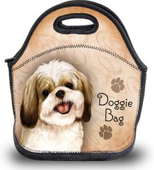 Pet Gifts USA Shih Tzu Gold & White Pawtastic Lunch Tote Bag, 12 x 12 x 0.5-in