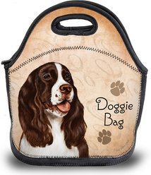Pet Gifts USA Springer Spaniel Liver Pawtastic Lunch Tote Bag, 12 x 12 x 0.5-in