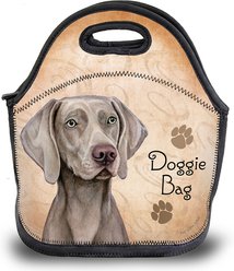 Pet Gifts USA Weimaraner Silver Grey Pawtastic Lunch Tote Bag, 12 x 12 x 0.5-in