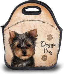Pet Gifts USA Yorkie Puppy Pawtastic Lunch Tote Bag, 12 x 12 x 0.5-in